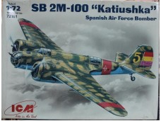 ICM SB 2M-100 “Katiushka“ Spanish Air Force Bomber 1/72 NO.72161
