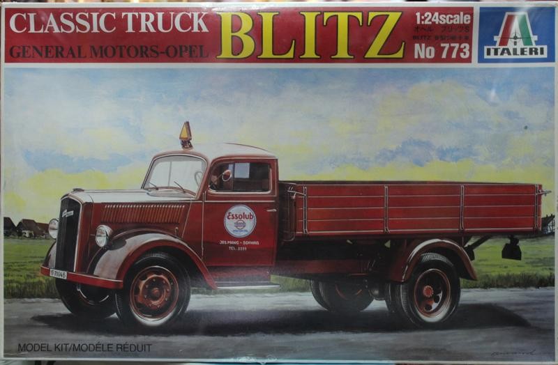 Maquette camion Opel Blitz ITALERI - Modélisme
