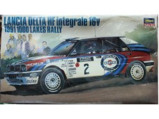 HASEGAWA 長谷川 "Martini" Lancia Delta HF Integrale 16V 1991 1000 Lakes Rally 無水貼 1/24 NO.CR3/25003