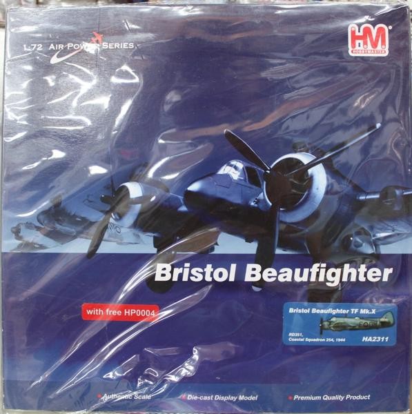 Maquette Avion Hobby Master HA2301 Bristol Beaufighter TF.Mk.X, 1/72, 1944