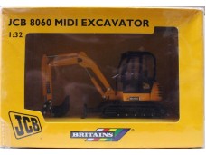 JCB 8060 MIDI EXCAVATOR 挖掘機/挖土機 1/32 合金工程車模型完成品 NO.42318