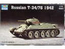 TRUMPETER 小號手Russian T-34/76 1942 1/72 NO.07206