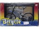BICYCLE DOWN-HILL 銀車架 1/12 合金腳踏車完成品 NO.M6116_S