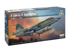 ITALERI F-104 F104 A/C STARFIGHTER 2504 比例 1/32