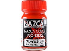 Gaia NAZCA NC-003 FLAME RED 火焰紅 GLOSS 光澤 15ml 硝基漆