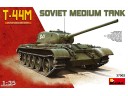 MiniArt T-44 T44 T-44M 蘇聯坦克 比例1/35 組裝模型 需黏著+上色
