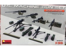 MiniArt   美軍 機槍 機槍組 1/35 37047 組裝模型