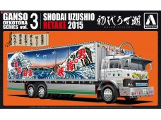 Aoshima 貨櫃車 比例 1/32 卡車 需拼裝上色 012888