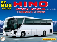 FUJIMI 1/32 觀光巴士1 HINO SELEGA Super Hi-Decker 富士美 011103