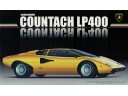 FUJIMI 1/24 RS8 Lamborghini Countach LP400 附引擎 引擎展示台 展示牌 性能諸元表水貼 富士美 126548