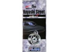 FUJIMI 1/24 TW7 15inch Hayashi Street Wheel 15吋鋁圈 富士美 192758