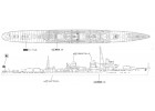 FUJIMI 1/700 特55 日本海軍驅逐艦 白露型 白露 春雨 兩艘套組 富士美 水線船 401102