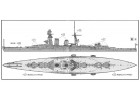 FUJIMI 1/700 特61 日本海軍巡洋戰艦 赤城 富士美 水線船 401164