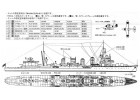 FUJIMI 1/700 特104 日本海軍輕巡洋艦 神通 富士美 水線船 401232