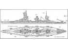 FUJIMI 1/700 特72 日本海軍戰艦 山城 1944 水線船 431123