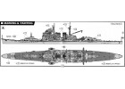 FUJIMI 1/700 特84EX-1 日本海軍重巡洋艦 鳥海 1938 1941 1942 富士美 水線船 432038