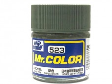 Gunze 油性 草色 Grass Color for 日本陸軍戰車後期迷彩 75%消光 硝基漆 10ml 模型專用漆 C523 郡是 Mr. COLOR