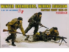 Dragon Winter Grenadiers, Wiking Division Eastern Front 1943-45 比例 1/35 士兵 組裝模型 6372