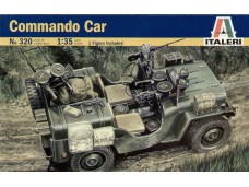U.S. JEEP WILLYS MB 1/4 Ton COMMANDO CAR 1/35 ITALERI 320  (M)