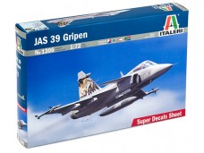 ITALERI  1306 - Scala 1 : 72  JAS39 Gripen  組裝模型 需黏著+上色