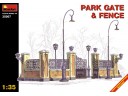 MiniArt PARK GATE AND FENCE 1/35 NO.35007