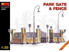 MiniArt PARK GATE AND FENCE 1/35 NO.35007