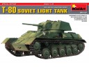 MiniArt T-80 SOVIET  LIGHT  TANK 1/35 NO.35117