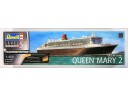 REVELL 1/400 05199 QUEEN MARY 2 PLATINUM EDITION 郵輪 組裝模型 需黏著+上色
