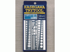 不鏽鋼 飛機 窗格 圖型 刻線 定規 日本 Hasegawa TP-1 TP1