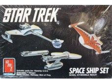 AMT STAR TREK SPACE SHIP SET NO.6677