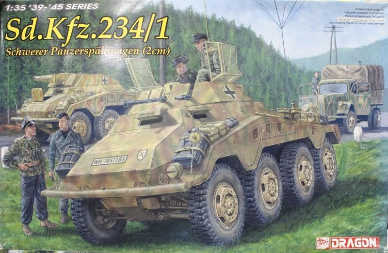 BBG048 Sd. Kfz. 234/1 Schwerer Panzerspähwagen – King & Country – Retired – 1/30