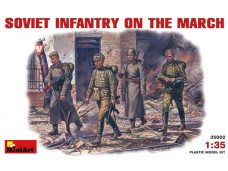MiniArt SOVIET INFANTRY ON THE MARCH NO.35002