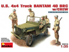 MiniArt U.S. 4X4 TRUCK BANTAM 40 BRC NO.35014