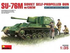 MiniArt SOVIET SU-76M w/CREW NO.35036