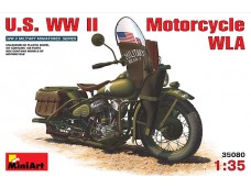 MiniArt U.S. WWII Motorcycle WLA NO.35080