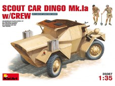 MiniArt SCOUT CAR DINGO Mk.1a w/CREW NO.35087