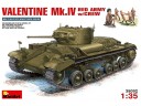 MiniArt VALENTINE Mk IV. RED ARMY. w/CREW NO.35092