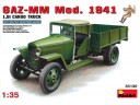 MiniArt GAZ-MM  Mod.1941  1.5 CARGO TRUCK NO.35130