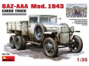MiniArt GAZ-AAA Mod. 1943 CARGO TRUCK NO.35133