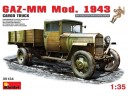 MiniArt GAZ-MM Mod. 1943 CARGO TRUCK NO.35134