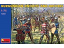 MiniArt BURGUNDIAN KNIGHTS AND ARCHERS. XV CENTURY NO.72001