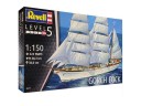 Revell  Gorch Fock  帆船 比例 1/150 05417 需黏著上色