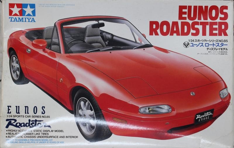 Maquette Tamiya Eunos Roadster 1:24 - Modèle à Monter - Voiture De Sport