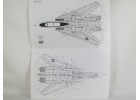 F-14 Basic Stencils 1/48 水貼紙