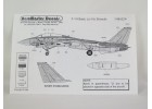 F-14 Basic Lo-Viz Stencils 1/48 水貼紙