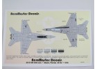 F-18A/C HORNET STENCILS 1/48 水貼紙