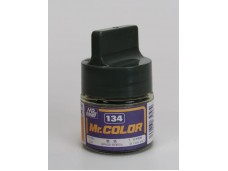 GUNZE 郡是 Mr. COLOR 消光草色 FALT GRASS GREEN 10ml 模型專用漆 NO.C-134,C134
