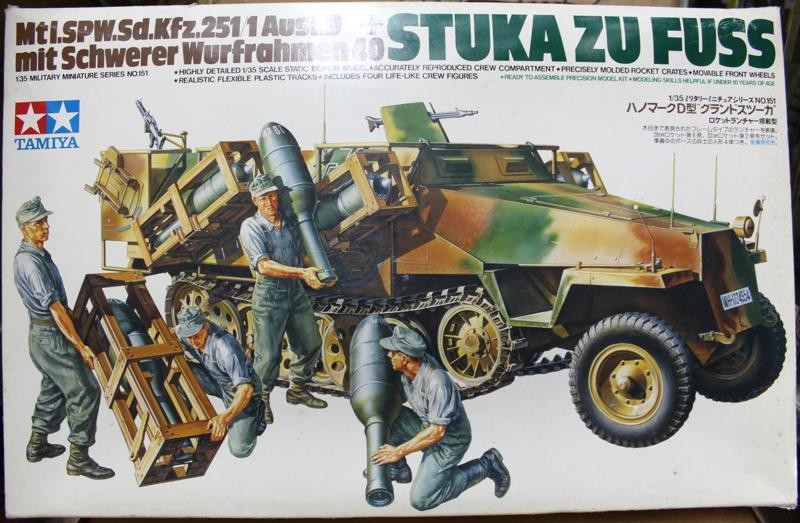 SD.KFZ 251/1 Ausf.D - Stuka zu Fuss - 33 modèle 3D $129 - .3ds .c4d