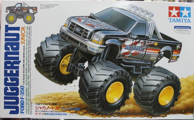 Juggernaut Jr TAMIYA 田宮 四驅車 Juggernaut Jr. 1/32 NO.17014