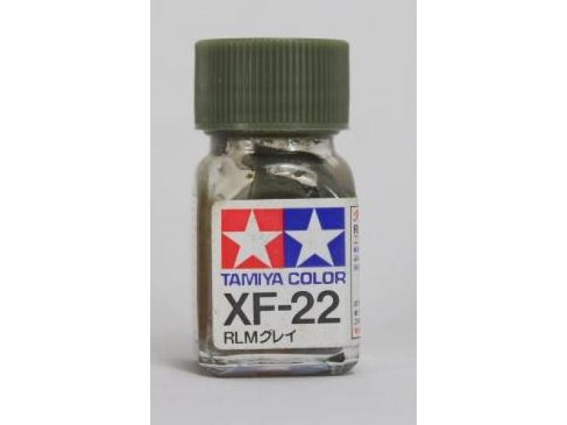 田宮 TAMIYA 消光RLM灰 RLM GREY 油性琺瑯漆 10ml NO.XF-22/XF22